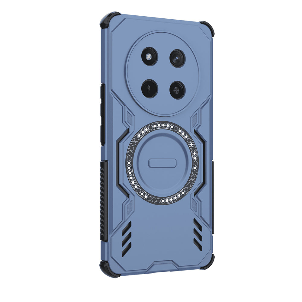 MagSafe Case for Honor X9c / Magic7 Lite, Techsuit, ArmorMag, Blue