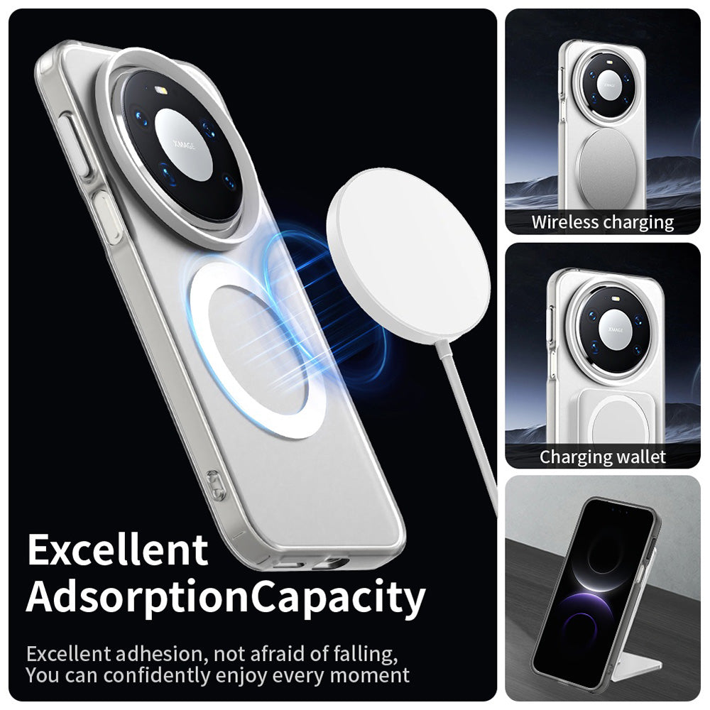 MagSafe-kotelo Huawei Mate 80 Prolle, Techsuit, CandyCase, Valkoinen