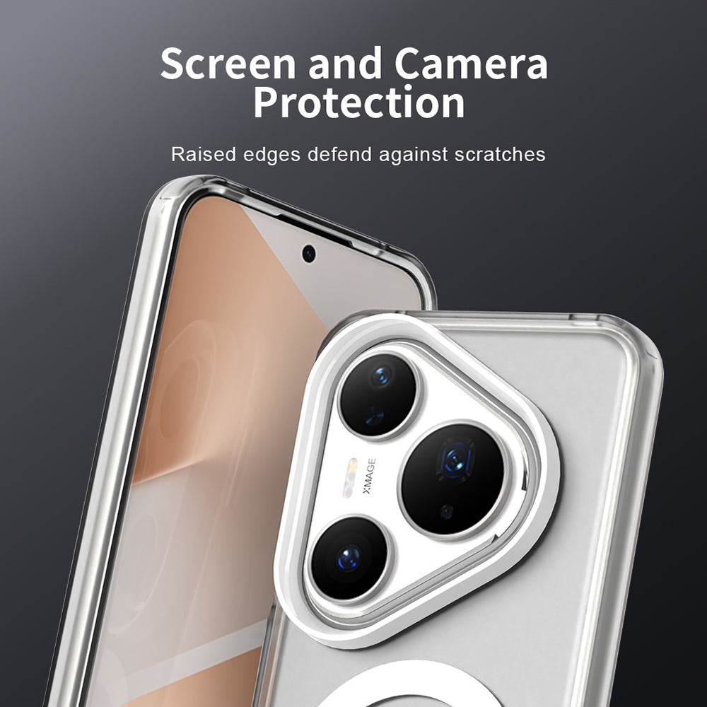 MagSafe-kuori Huawei Pura 80 Pro:lle, Techsuit, CandyCase, Valkoinen