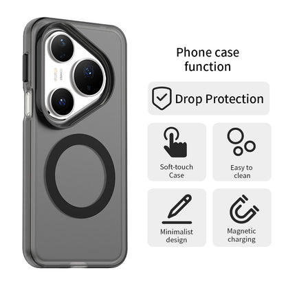 MagSafe-kuori Huawei Pura 80 Pro:lle, Techsuit, CandyCase, Musta