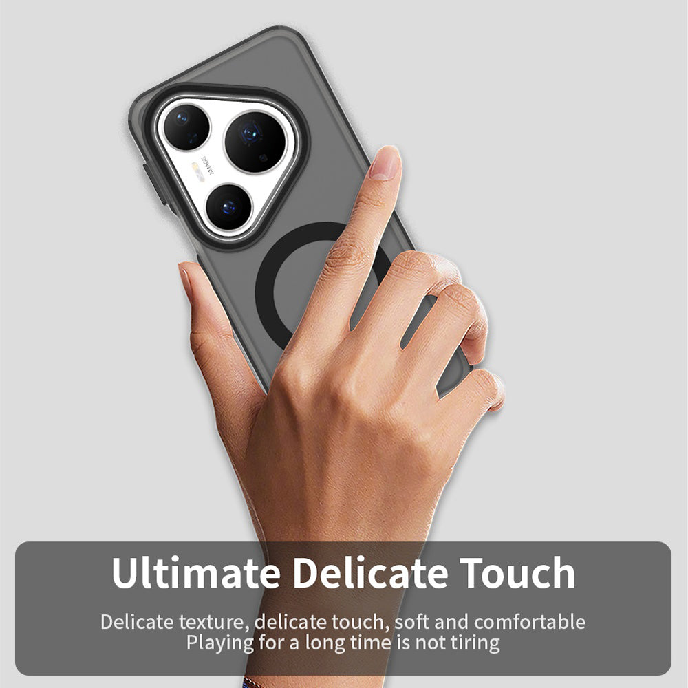MagSafe-kuori Huawei Pura 80 Pro:lle, Techsuit, CandyCase, Musta