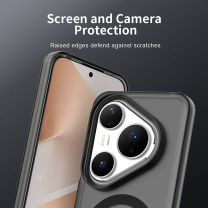 MagSafe-kuori Huawei Pura 80 Pro:lle, Techsuit, CandyCase, Musta