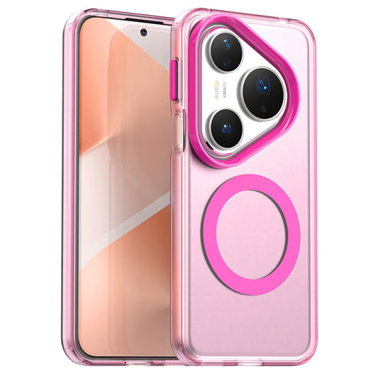 MagSafe-kuori Huawei Pura 80 Pro:lle, Techsuit, CandyCase, Vaaleanpunainen
