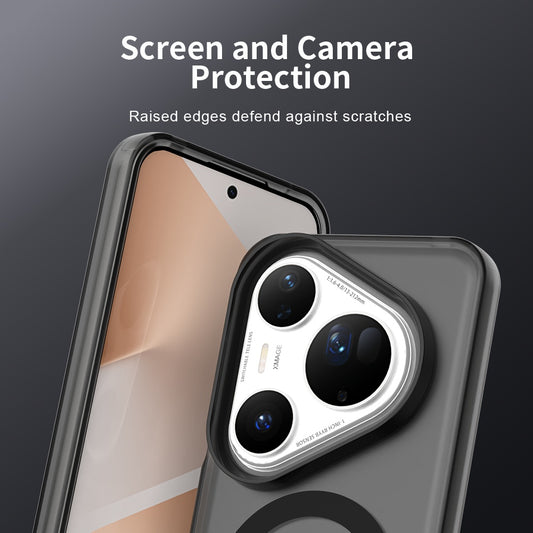 MagSafe-kuori Huawei Pura 80 Ultra, Techsuit, CandyCase, Musta