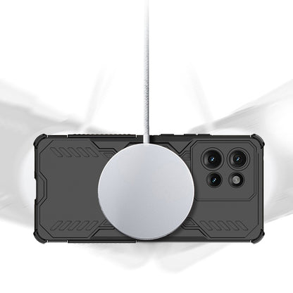 MagSafe-kuori Motorola Edge 50 Fusionille, Techsuit, ArmorMag, Musta