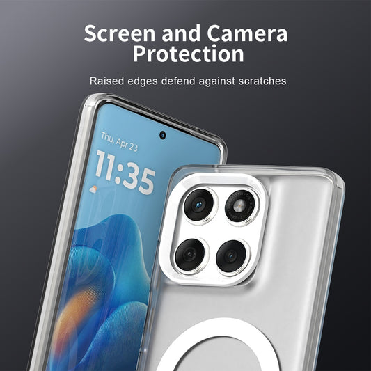 MagSafe-kuori Motorola Edge 60 Fusion / Edge 60:lle, Techsuit, CandyCase, Valkoinen