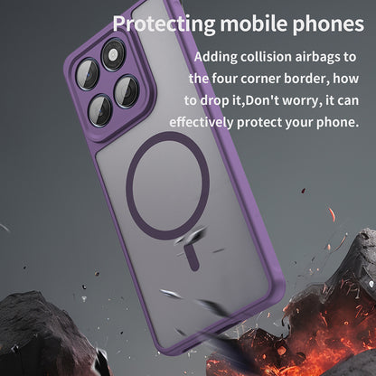 MagSafe Case for Motorola Edge 60 Fusion / Edge 60, Techsuit, HaloFrost II, Purple