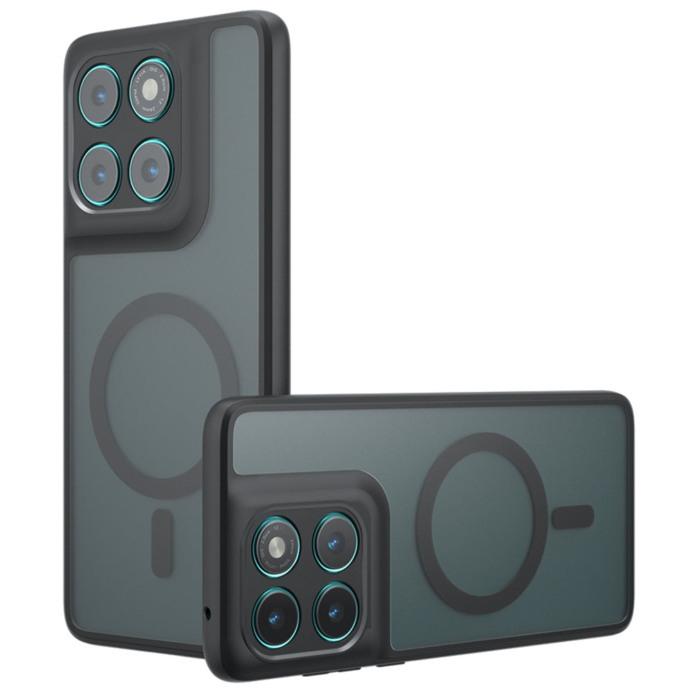 MagSafe-kuori Motorola Edge 60 Fusion / Edge 60:lle, Techsuit, PureFrost, Musta