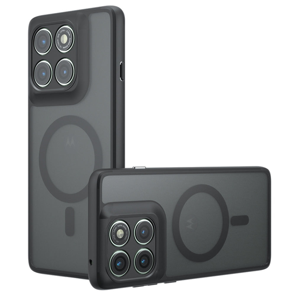 MagSafe-kuori Motorola Edge 60 Pro:lle, Techsuit, PureFrost, Musta