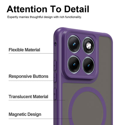 MagSafe-kuori Motorola Edge 70 Fusionille, Techsuit, HaloFrost II, Violetti