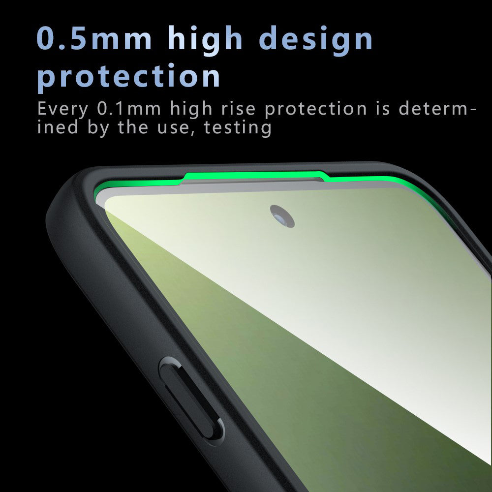 MagSafe-kuori Motorola Edge 70 Fusionille, Techsuit, PureFrost, Musta satiini