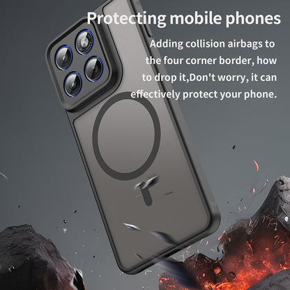 MagSafe-kotelo Motorola Edge 70:lle, Techsuit, HaloFrost II, Musta