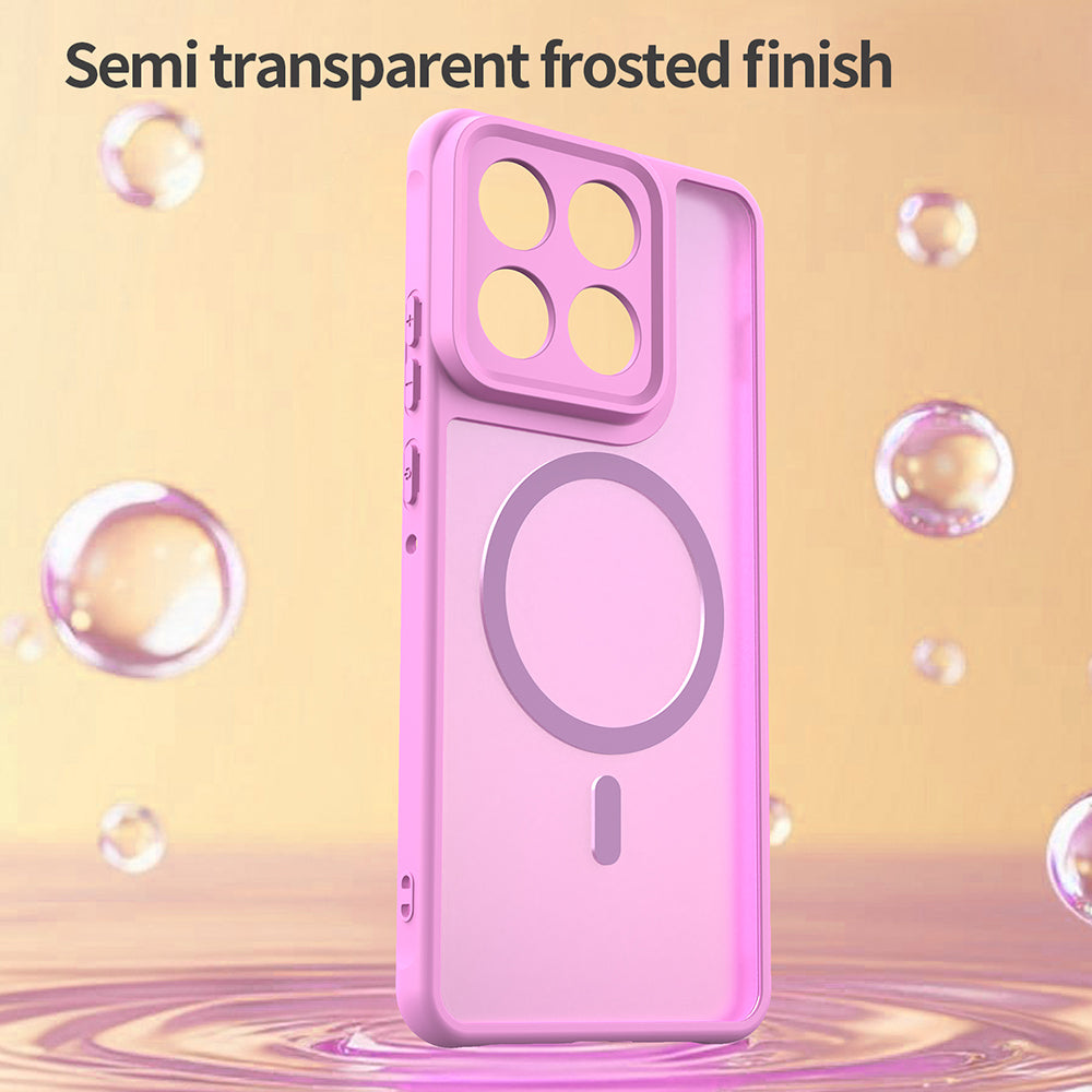 MagSafe-kotelo Motorola Edge 70:lle, Techsuit, HaloFrost II, Pinkki