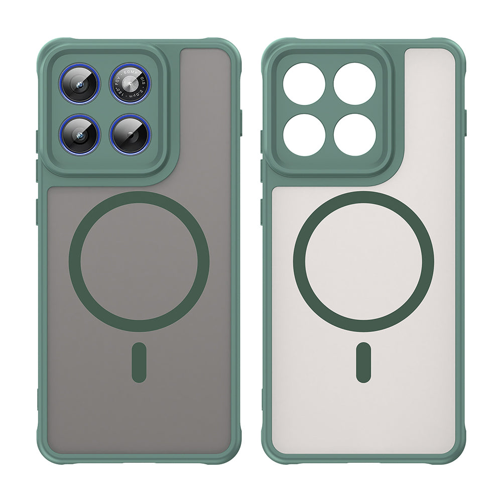 MagSafe-kotelo Motorola Edge 70:lle, Techsuit, HaloFrost II, Vihreä