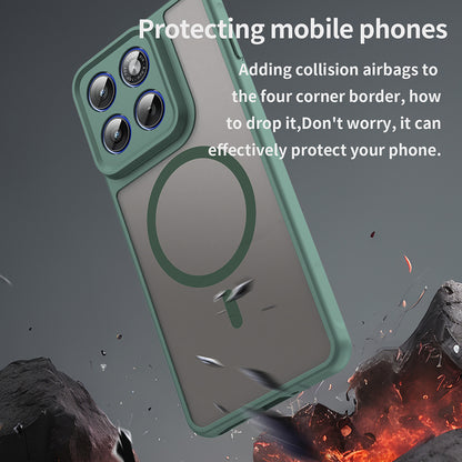 MagSafe-kotelo Motorola Edge 70:lle, Techsuit, HaloFrost II, Vihreä