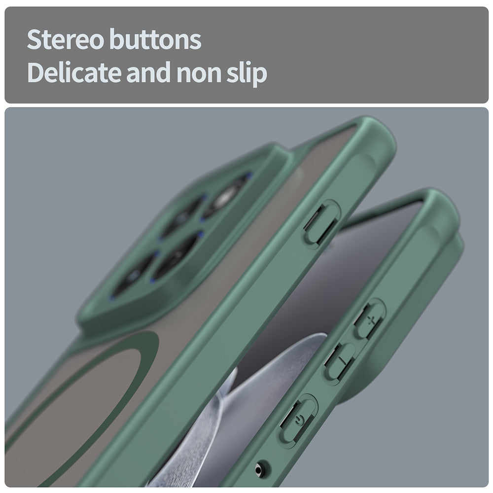 MagSafe-kotelo Motorola Edge 70:lle, Techsuit, HaloFrost II, Vihreä