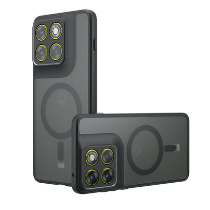 MagSafe-kotelo Motorola Edge 70:lle, Techsuit, PureFrost, Satinoitu Musta