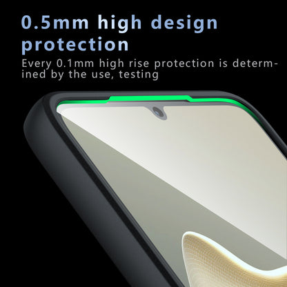 MagSafe-kotelo Motorola Moto G06:lle, Techsuit, PureFrost, Satinoitu Musta