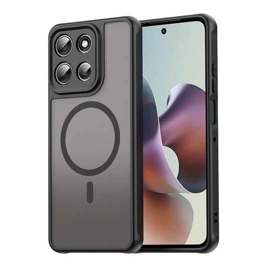 MagSafe-kuori Motorola Moto G56:lle, Techsuit, HaloFrost II, Musta