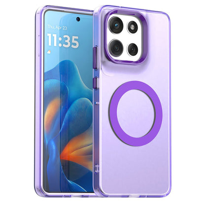 MagSafe-kotelo Motorola Moto G86:lle, Techsuit, CandyCase, Violetti