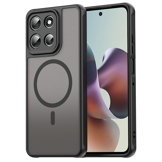 MagSafe-kuori Motorola Moto G86:lle, Techsuit, HaloFrost II, Musta