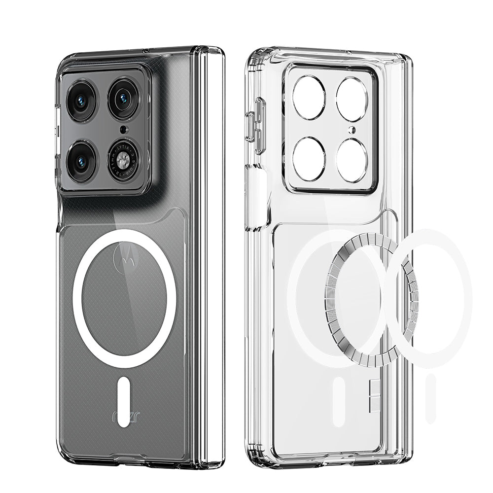 MagSafe-kuori Motorola Razr Fold -puhelimelle, DUX DUCIS, Clin, läpinäkyvä