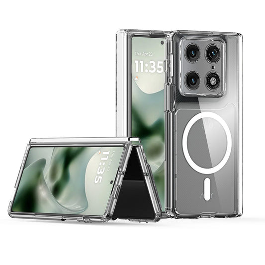 MagSafe-kuori Motorola Razr Fold -puhelimelle, DUX DUCIS, Clin, läpinäkyvä