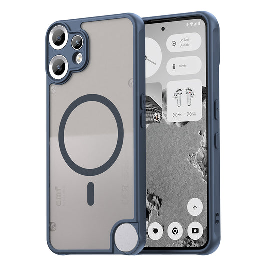 MagSafe-kuori Nothing CMF Phone 2 Pro:lle, Techsuit, HaloFrost II, Laivastonsininen