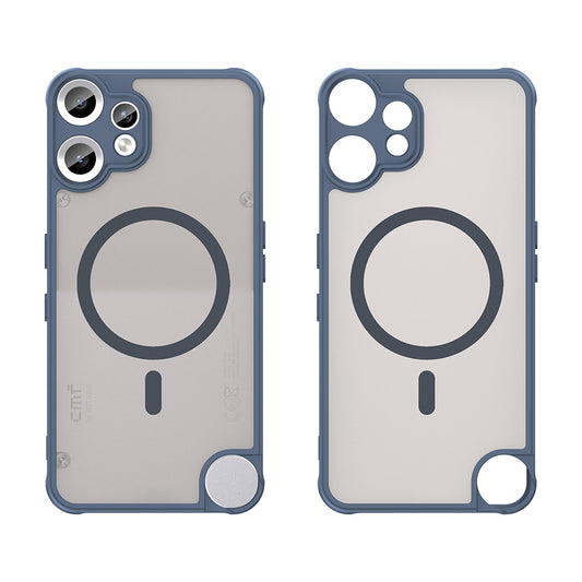 MagSafe-kuori Nothing CMF Phone 2 Pro:lle, Techsuit, HaloFrost II, Laivastonsininen