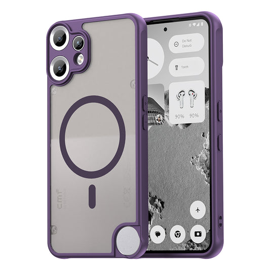 MagSafe-kuori Nothing CMF Phone 2 Pro:lle, Techsuit, HaloFrost II, Violetti
