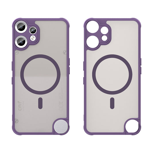 MagSafe-kuori Nothing CMF Phone 2 Pro:lle, Techsuit, HaloFrost II, Violetti