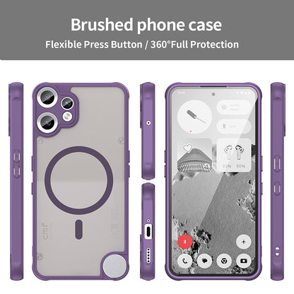 MagSafe Case for Nothing CMF Phone 2 Pro, Techsuit, HaloFrost II, Purple