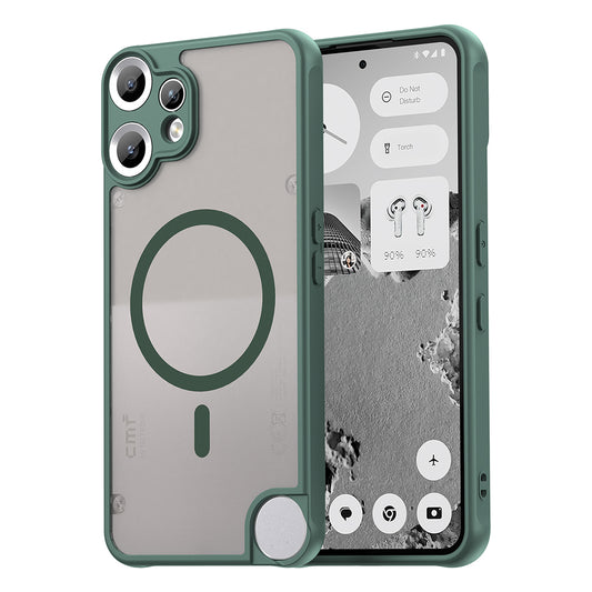 MagSafe-kuori Nothing CMF Phone 2 Pro:lle, Techsuit, HaloFrost II, Vihreä
