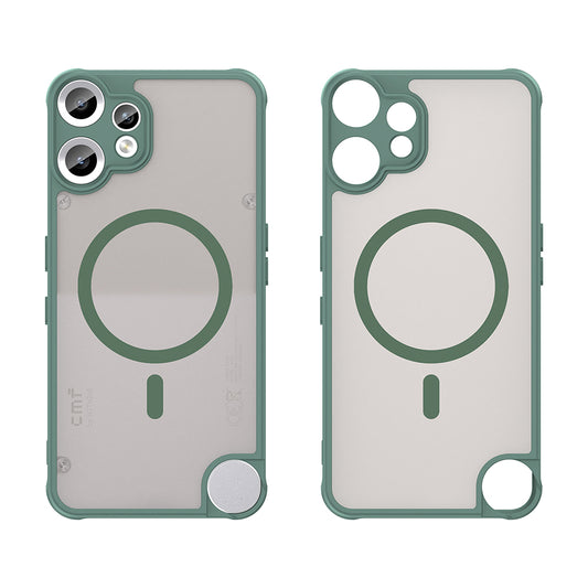 MagSafe-kuori Nothing CMF Phone 2 Pro:lle, Techsuit, HaloFrost II, Vihreä