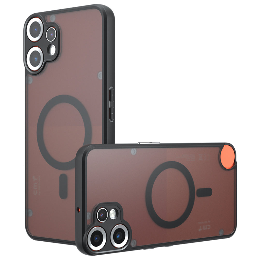 MagSafe-kuori Nothing CMF Phone 2 Pro:lle, Techsuit, PureFrost, Musta