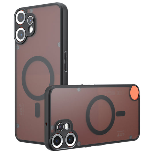 MagSafe-kuori Nothing CMF Phone 2 Pro:lle, Techsuit, PureFrost, Musta