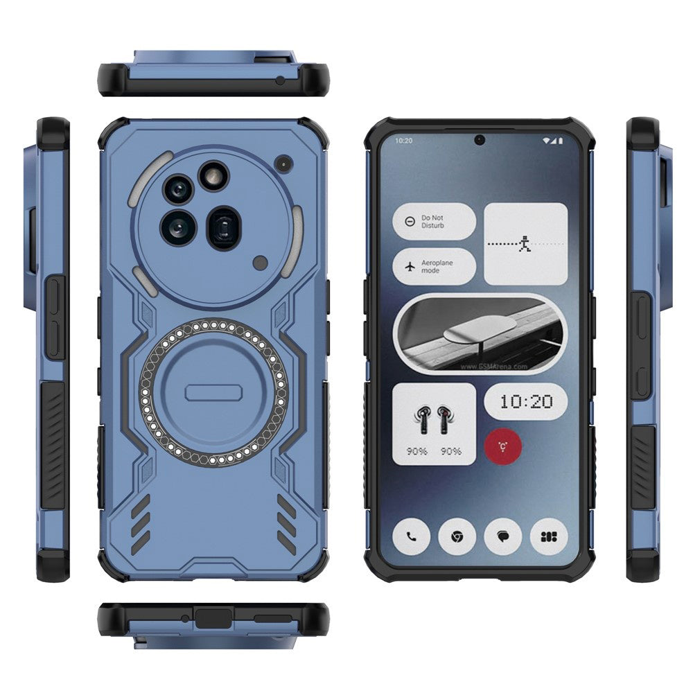MagSafe-kuori Nothing Phone (3a) Pro:lle, Techsuit, ArmorMag, Sininen