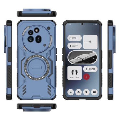 MagSafe-kuori Nothing Phone (3a) Pro:lle, Techsuit, ArmorMag, Sininen
