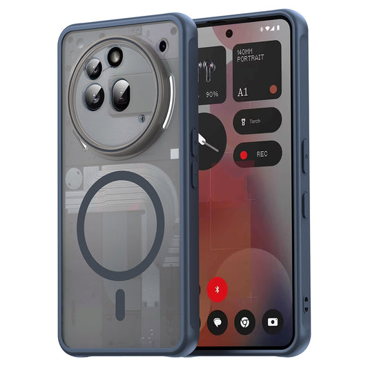 MagSafe-kuori Nothing Phone (3a) Pro:lle, Techsuit, HaloFrost II, Laivastonsininen