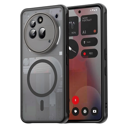 MagSafe-kuori Nothing Phone (3a) Pro:lle, Techsuit, HaloFrost II, Musta