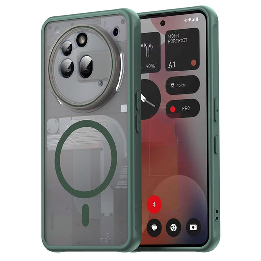 MagSafe-kuori Nothing Phone (3a) Pro:lle, Techsuit, HaloFrost II, Vihreä