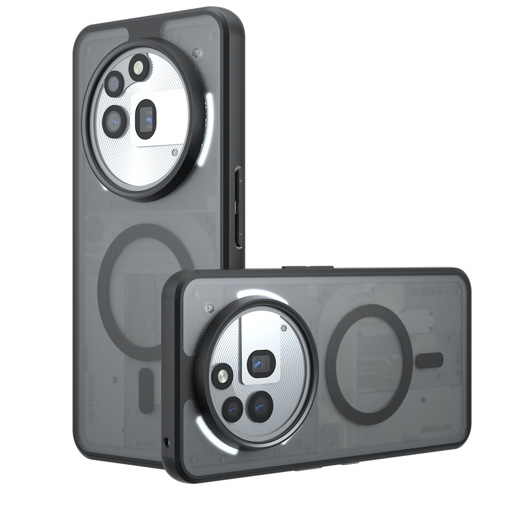 MagSafe-kuori Nothing Phone (3a) Pro:lle, Techsuit, PureFrost, Musta