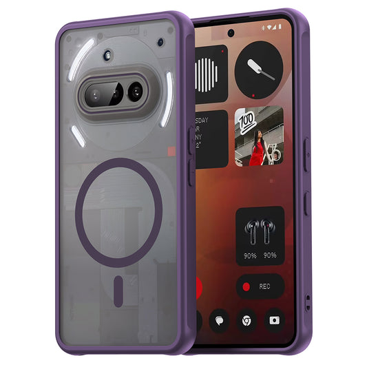MagSafe-kuori Nothing Phone (3a):lle, Techsuit, HaloFrost II, Violetti