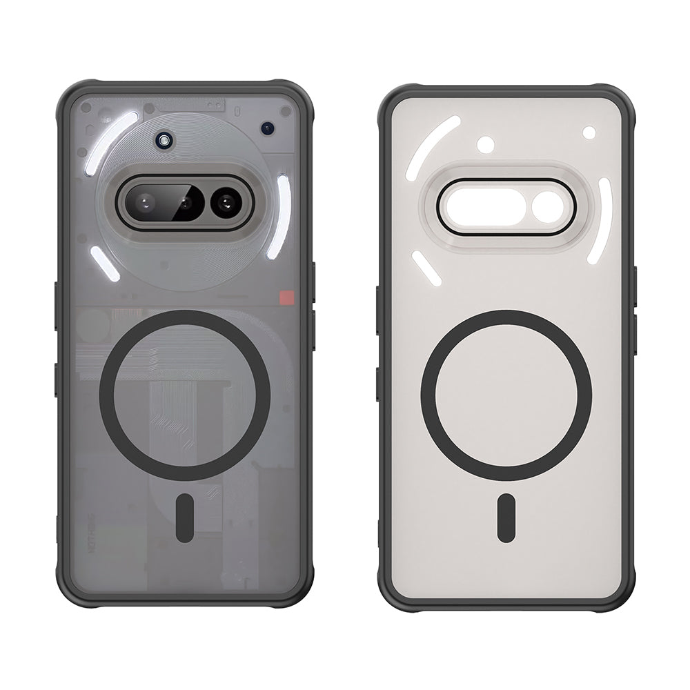 MagSafe-kuori Nothing Phone (3a):lle, Techsuit, HaloFrost II, Musta