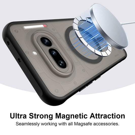 MagSafe-kotelo Nothing Phone (4a) Prolle, Techsuit, HaloFrost II, Musta