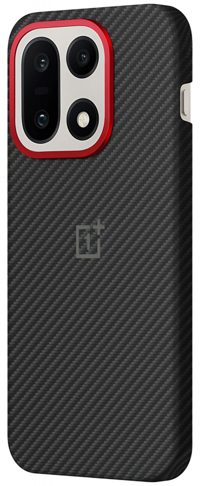 Kuori OnePlus 15:lle, aramidikuitu magneettinen, musta 5431102021