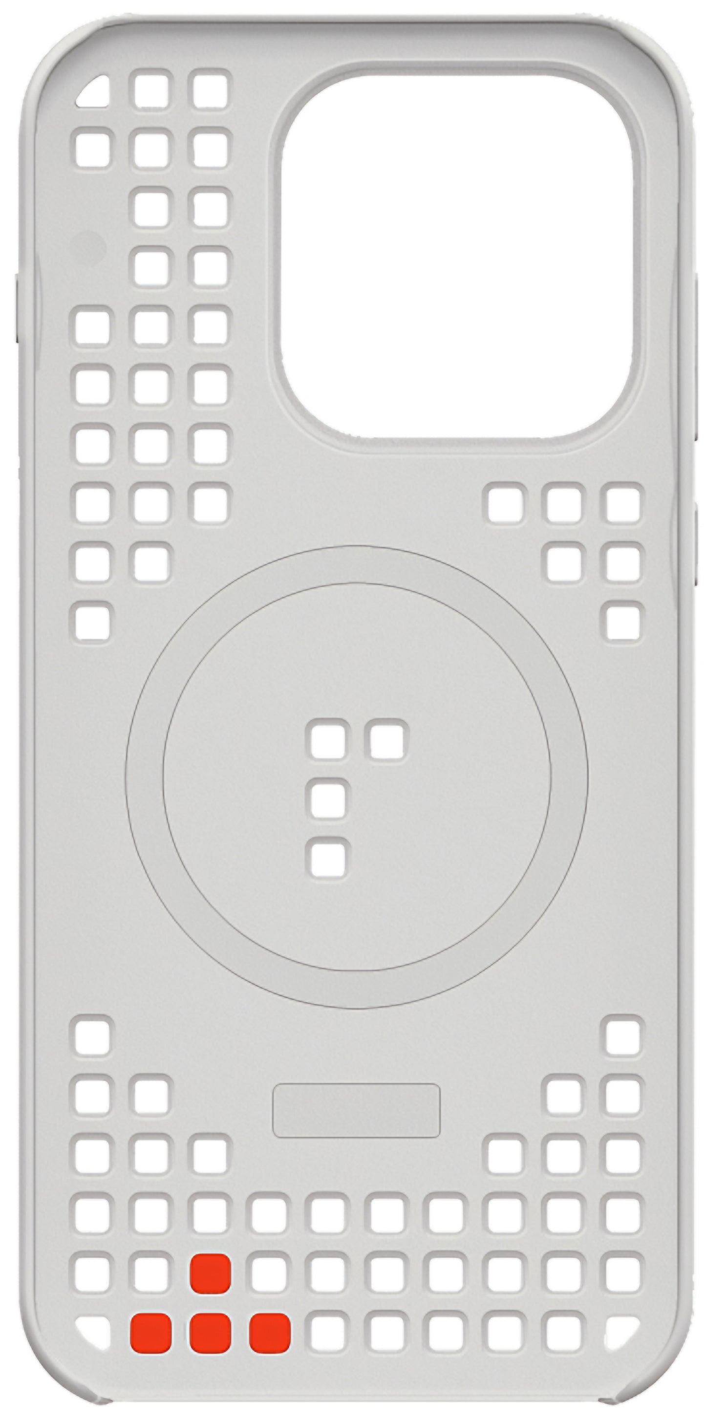 Kuori OnePlus 15:lle, Hole Pattern Magnetic, Harmaa 5431102022