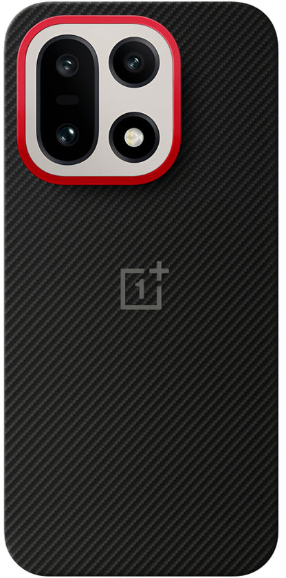 Kuori OnePlus 15:lle, aramidikuitu magneettinen, musta 5431102021