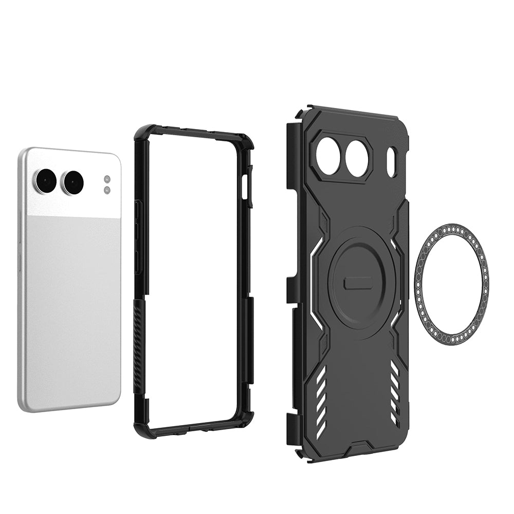 MagSafe-kuori OnePlus Nord 4:lle, Techsuit, ArmorMag, Sininen