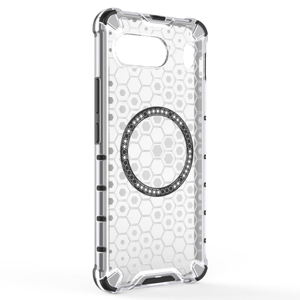 MagSafe-kuori OnePlus Nord 4:lle, Techsuit, HoneyComb Shield, Valkoinen